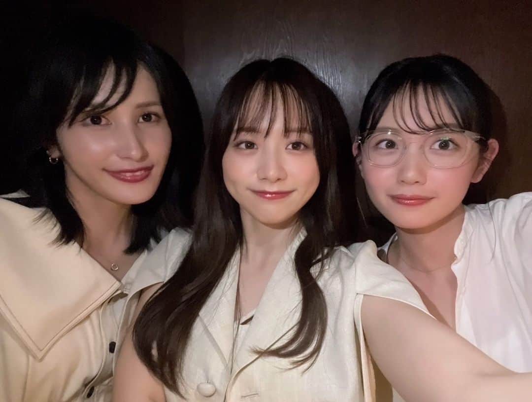 森香澄のインスタグラム：「. 27歳最終日はこの方たちでした♡ エモエモでしたなああ . #同期  #🍌」