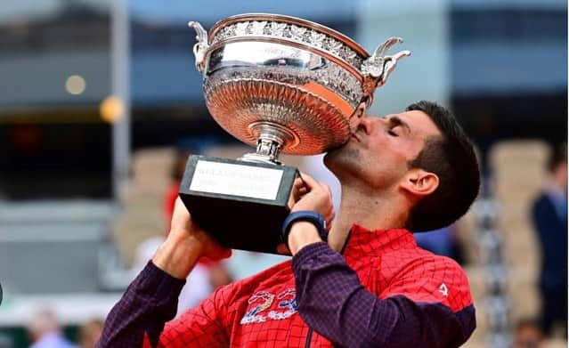 ノバク・ジョコビッチさんのインスタグラム写真 - (ノバク・ジョコビッチInstagram)「Reflecting on magical #23 Grand Slam tittle 7 days ago @rolandgarros  I had most wonderful time with my team and family. It was a hard fought battle during several weeks but victory is sweeter when you know you left everything possible on the court. I am grateful for all the support foremost from #nolefam  You are the best fans one can wish for 🙏❤️ Thank you for standing by me when not many would. Know that I truly appreciate it. I also thank my family, team, friends, everyone who helped and contributed to the creating of more history in tennis 🎾 I am alone on the court but never alone in the journey. I deeply value and acknowledge the importance of closest people in my life and their  massive tolerance,patience and love ❤️ during all these years of professional career. I am super blessed to be where I am and often times I try to remind myself of the journey. Starting in Serbia 🇷🇸 which is always my home and where my heart is. Facing adversity in pretty much every phase of my life has only made me stronger.  Being authentic,open,honest,generous,brave nowadays is a precious commodity that is being judged and criticized on every step. Nevertheless,it is with these values that I continue paving the way for new generations. And I continue the journey that has given me so much. God is great 🙏🙌 #grateful #blessed #history #tennis #journey #rolandgarros #authentic #values」6月18日 21時11分 - djokernole