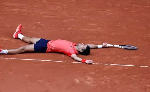 ノバク・ジョコビッチさんのインスタグラム写真 - (ノバク・ジョコビッチInstagram)「Reflecting on magical #23 Grand Slam tittle 7 days ago @rolandgarros  I had most wonderful time with my team and family. It was a hard fought battle during several weeks but victory is sweeter when you know you left everything possible on the court. I am grateful for all the support foremost from #nolefam  You are the best fans one can wish for 🙏❤️ Thank you for standing by me when not many would. Know that I truly appreciate it. I also thank my family, team, friends, everyone who helped and contributed to the creating of more history in tennis 🎾 I am alone on the court but never alone in the journey. I deeply value and acknowledge the importance of closest people in my life and their  massive tolerance,patience and love ❤️ during all these years of professional career. I am super blessed to be where I am and often times I try to remind myself of the journey. Starting in Serbia 🇷🇸 which is always my home and where my heart is. Facing adversity in pretty much every phase of my life has only made me stronger.  Being authentic,open,honest,generous,brave nowadays is a precious commodity that is being judged and criticized on every step. Nevertheless,it is with these values that I continue paving the way for new generations. And I continue the journey that has given me so much. God is great 🙏🙌 #grateful #blessed #history #tennis #journey #rolandgarros #authentic #values」6月18日 21時11分 - djokernole