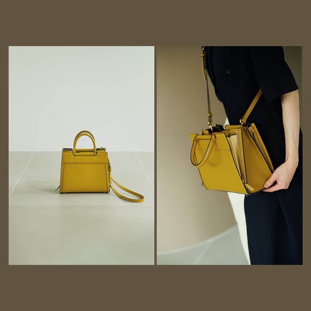 ロペのインスタグラム：「「W BAG」登場！ 働く女性の隣に、ÉPORから新モデル誕生。 ⁡ ROPÉで人気を博したジャバラバッグ。 今回リモデルし「W BAG」として登場します！ 働く女性の隣に、通勤やお出かけや様々なシーンに味方になるツールとして、デザイン性と機能にこだわったW BAG。 先行予約がスタートです！ ⁡ ▶ITEM ⁡ #GGX83400 W BAG Medium ¥22,000 (税込) ⁡ J'aDoRe JUN ONLINEでご購入いただけます。 ⁡ ⁡ ⁡ @epor_rope @jadorejunonline #ÉPOR #ロペエポール #美しさととのう #ととのう #通勤バッグ #Wbag #ロペ #ROPÉ #ropejp」