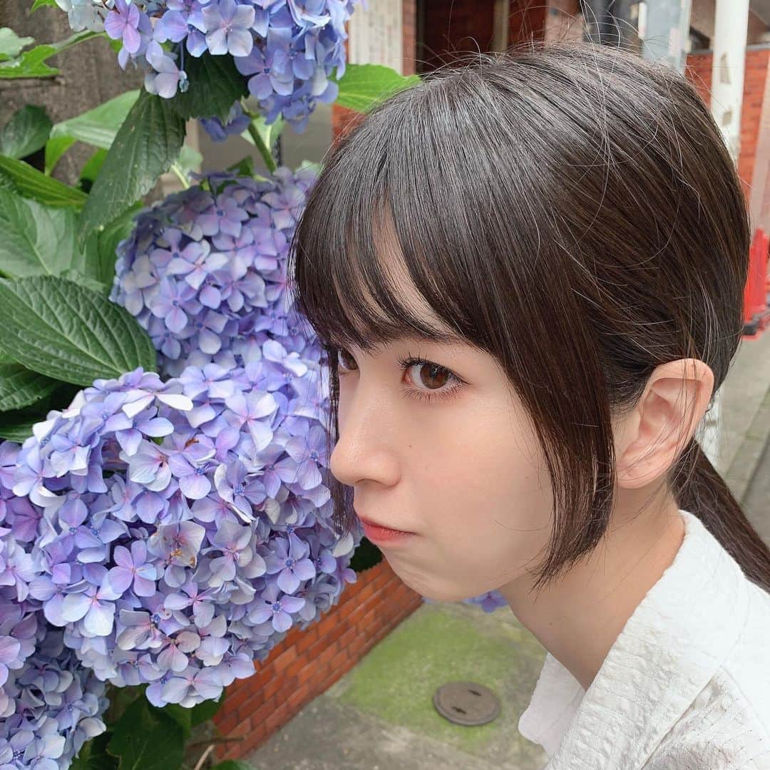 うちだゆうほさんのインスタグラム写真 - (うちだゆうほInstagram)「梅雨終わった？💠」6月18日 21時19分 - uchidayuho