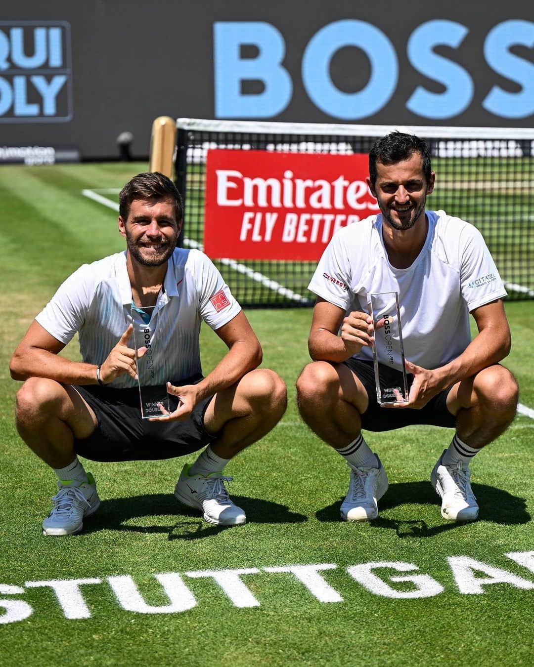 ATP World Tourさんのインスタグラム写真 - (ATP World TourInstagram)「The last ✌️ standing in Stuttgart 👏   @nikola_mektic and @pavicmate claim their second tour-level trophy of 2023 after knocking out Krawietz/Puetz 7-6(2) 6-3.  @bossopen | #bossopen」6月18日 22時38分 - atptour