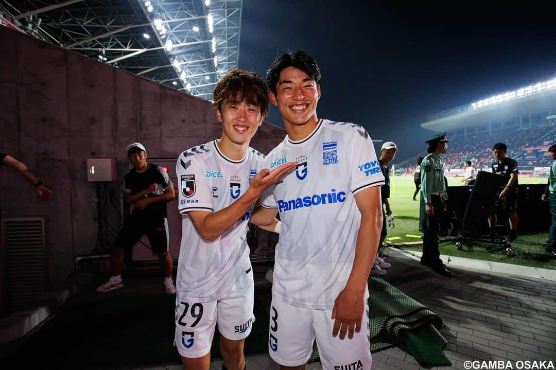 ガンバ大阪さんのインスタグラム写真 - (ガンバ大阪Instagram)「⁡ #山本悠樹 選手➡️ #半田陸 選手▶️⚽️GOAL⚽️ ⁡ ⁡ @yu_ft29  #ガンバ大阪 #GAMBAOSAKA #🔵 #⚫️  #BETHEHEATBETHEHEART  #ガンバ写真部 #📸 #Jリーグ #jleague #パナスタ」6月18日 23時12分 - gambaosaka_official