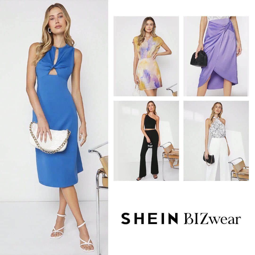 SHEINのインスタグラム：「Bring some WOW to the workplace with styles that stun from 9-to-5 and beyond 💼✨  🔎16265449 16265453 16526699 16273382 16525974 16439649  #SHEINBIZwear」
