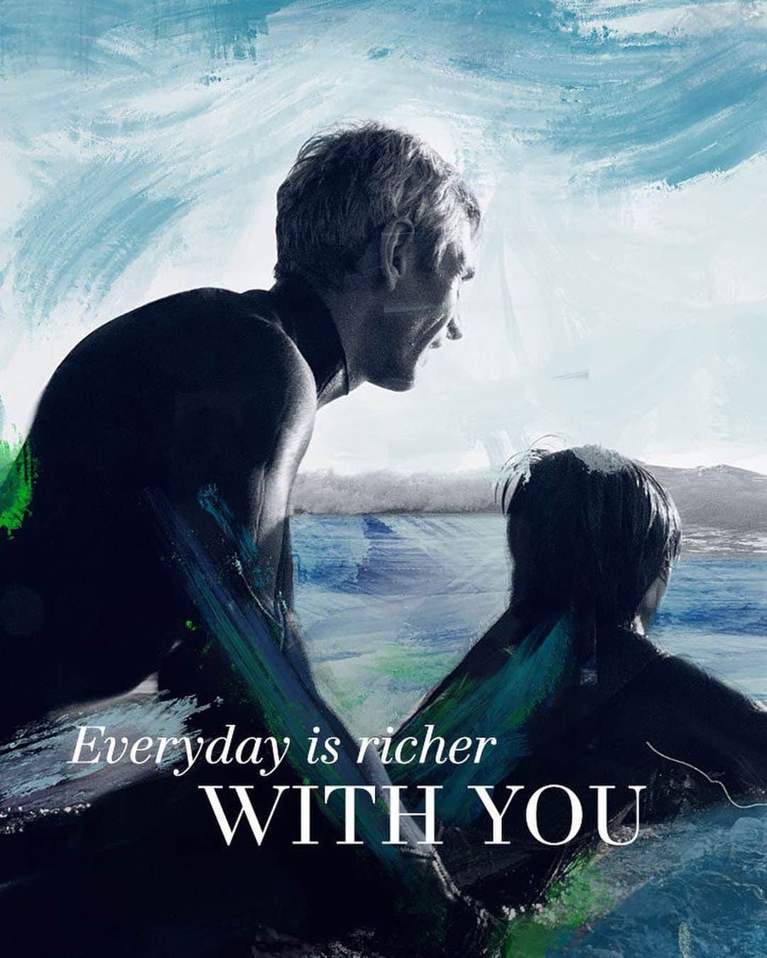 ドゥラメールのインスタグラム：「To dads everywhere, we celebrate the colorful connections you create in our lives. The world is bolder and more vibrant because of you. Happy Father’s Day.   #LaMer #LaMerSkincare #LaMerConcentrate #LaMerEyeConcentrate」