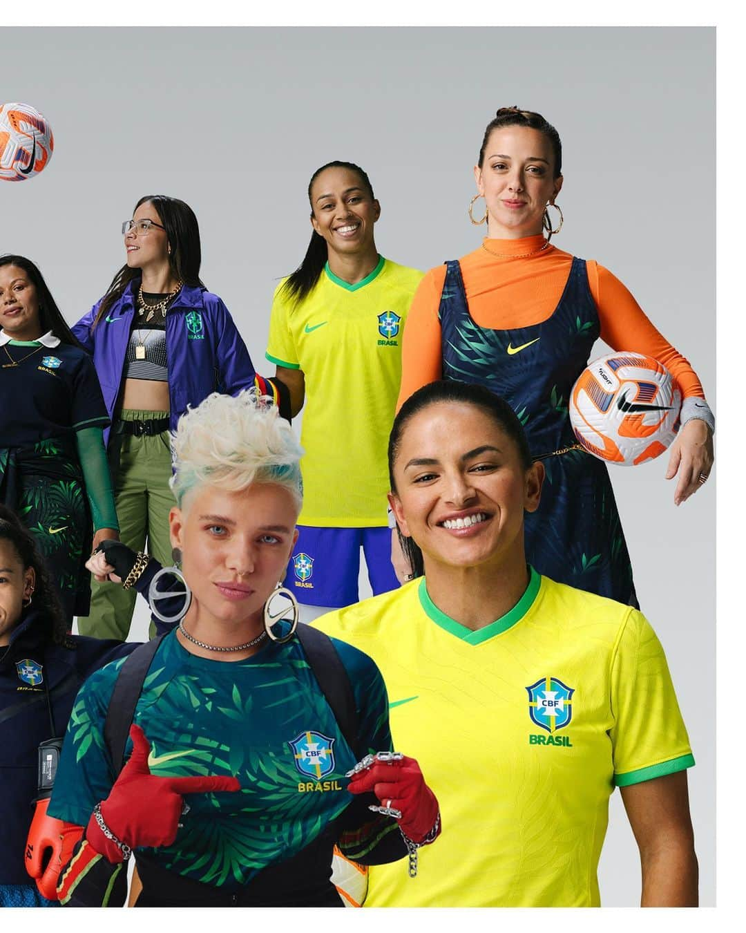 ナイキフットボールさんのインスタグラム写真 - (ナイキフットボールInstagram)「Footballers in Brazil come from all walks of life. So what unites a team as diverse as the @selecaofemininadefutebol?   Their passion, love and joy for the game. Joga Forever.   Show your pride in the Brazil National Team Collection, out now. 💛🇧🇷💚  No Brasil, as boleiras podem ocupar qualquer esfera se da vida. Mas então, o que une um time tão diverso em torno da @selecaofemininadefutebol? A paixão, o amor e a alegria de se curtir o jogo. Joga Pra Sempre.  Mostre seu orgulho com a nova Coleção da Seleção Brasileira, disponível agora. 💛🇧🇷💚」6月19日 0時07分 - nikefootball