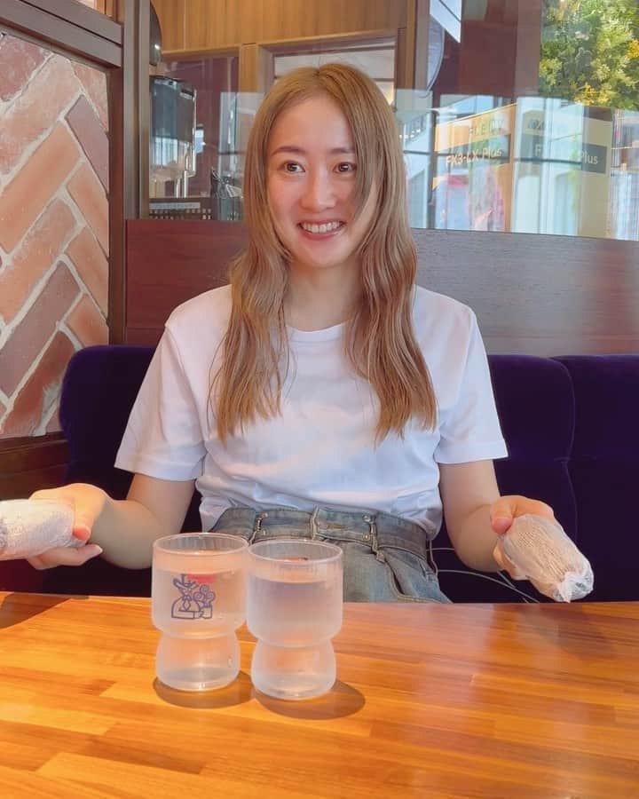 永瀬沙世のインスタグラム：「日曜朝のコレクション コメダ珈琲 イノダコーヒー ルノワール  #太鼓の達人🥁」