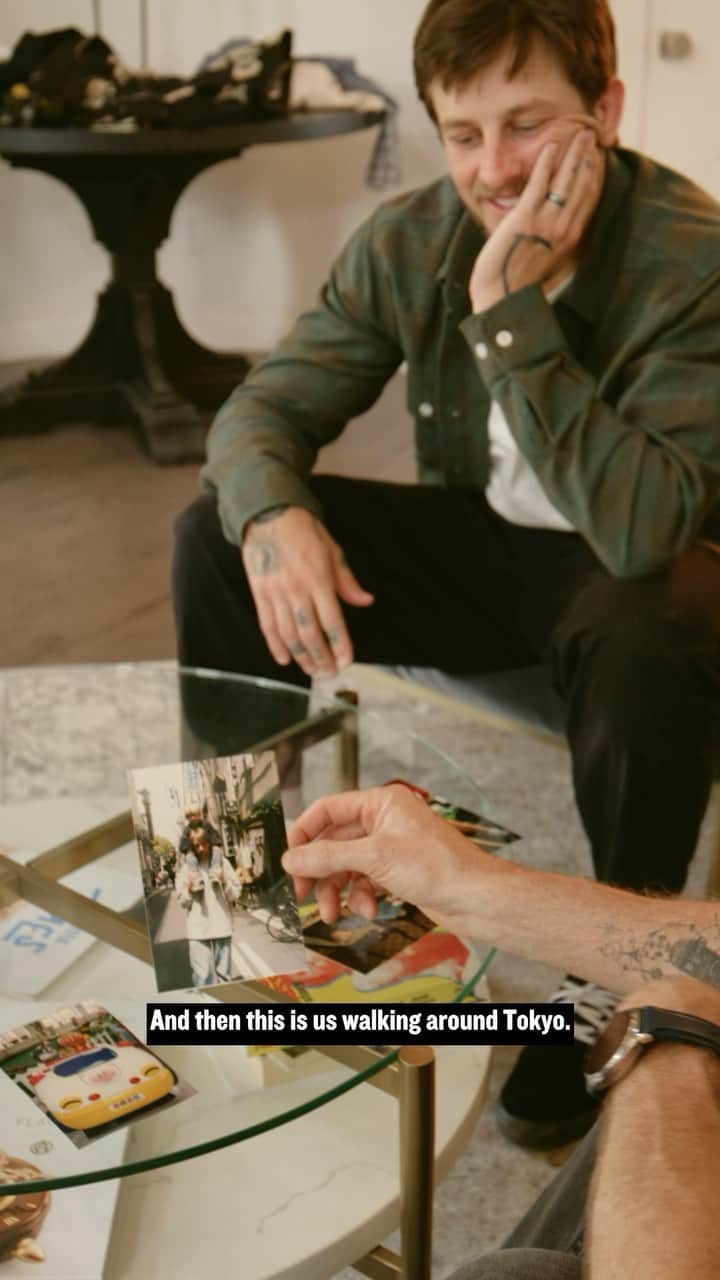 ブリクストンのインスタグラム：「An iconic father son duo we know around the world. Talent from a generation of past, present and future.   Part 1 of our short series with #rileyhawk & @tonyhawk   Happy Father’s Day!」