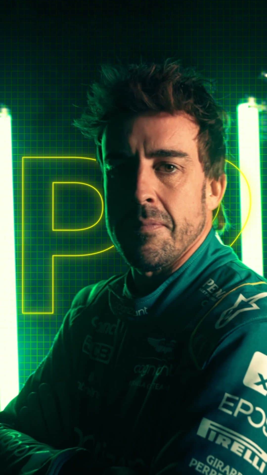 のインスタグラム：「That’s P2 in Montréal! YES FERNANDO! 🤩  A mega drive from @fernandoalo_oficial secures second place and another podium at the #CanadianGP!」