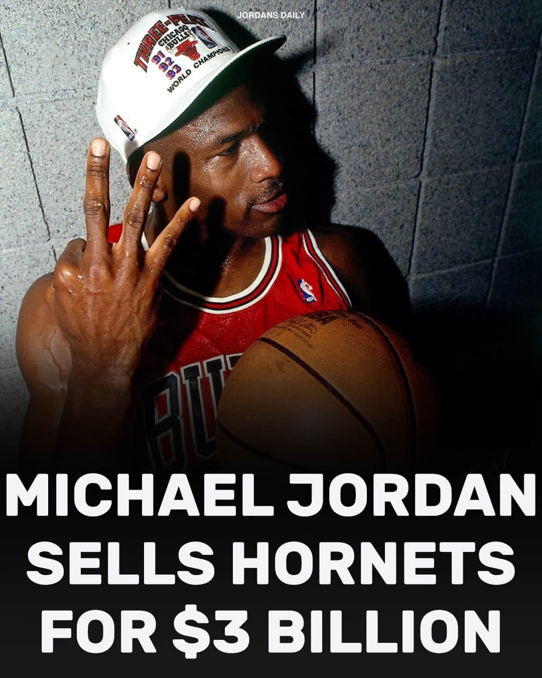 Sneaker News x Jordans Dailyさんのインスタグラム写真 - (Sneaker News x Jordans DailyInstagram)「ICYMI, Michael Jordan has agreed to sell his majority stake in the Hornets for $3 billion, making 11X his initial investment of $275 Million 🤯」6月19日 5時15分 - jordansdaily