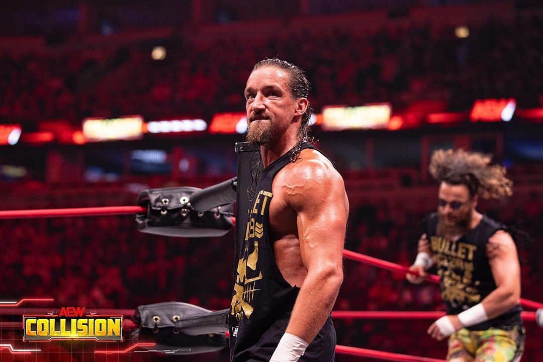 ジェイ・ホワイトのインスタグラム：「#AEWCollision」