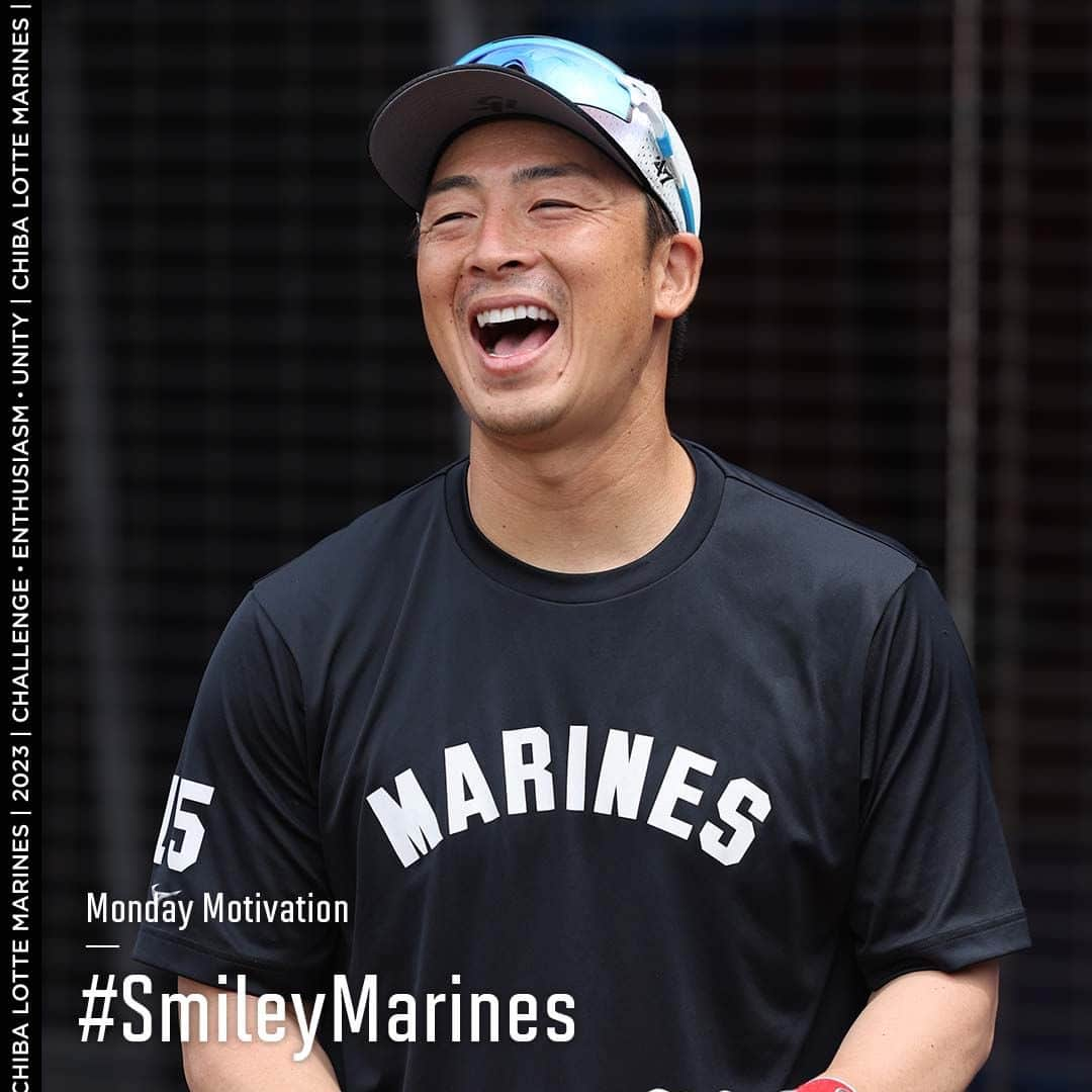 千葉ロッテマリーンズさんのインスタグラム写真 - (千葉ロッテマリーンズInstagram)「#MondayMotivation #SmileyMarines #chibalotte #美馬学 #澤村拓一 #益田直也 #本前郁也 #西野勇士 #茶谷健太 #岡大海 #小島和哉」6月19日 8時00分 - chibalotte