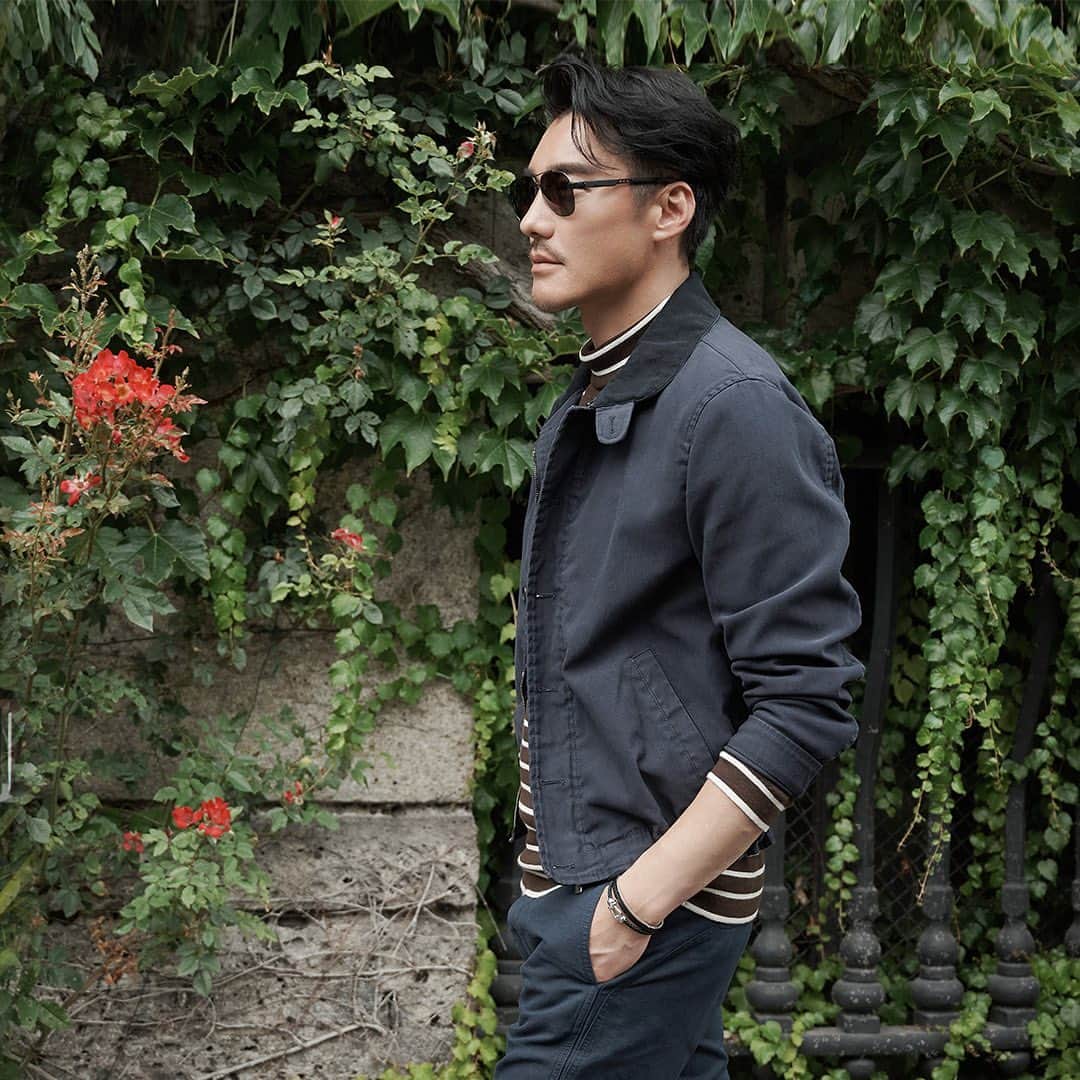 フー・ビンのインスタグラム：「Delighted to have enjoyed this visual feast with my friends, together sharing these joyful moments. @tods #milan #tods #milanfashionweek #milanfashion  很开心能与朋友们一同沉浸在这场视觉盛宴中，一起共享了这段欢乐时光。」