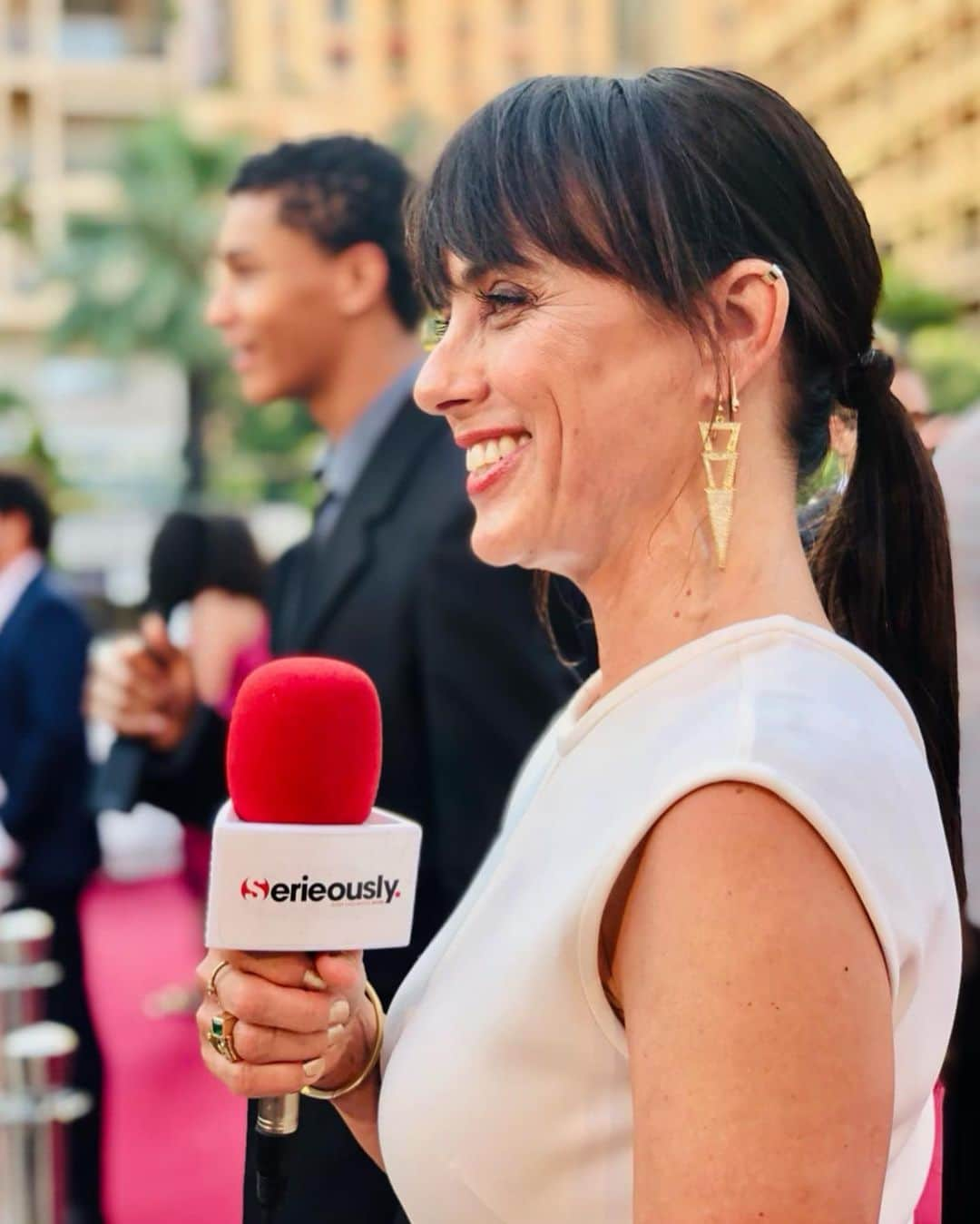 コンスタンス・ジマーさんのインスタグラム写真 - (コンスタンス・ジマーInstagram)「World premiere of @shelteronprime at THE @festivaltvmonte_carlo!!! Thank you for the warm French welcome! We are so grateful to @primevideo and #rolabauer for being our incredible hosts in #montecarlo #shelteronprime」6月19日 8時02分 - constancezimmer