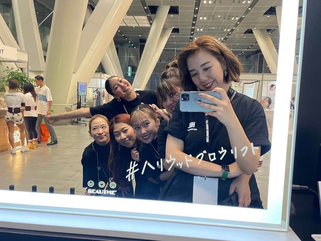 峰麻美のインスタグラム：「#ハリウッドブロウリフト」
