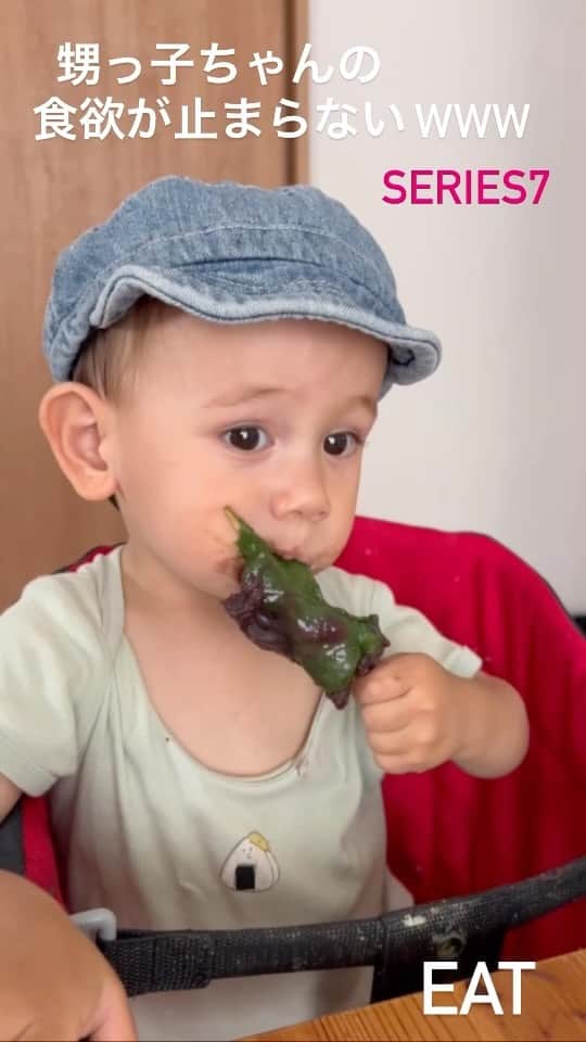 のインスタグラム：「甥っ子ちゃんの食欲が止まらない😂😂😂 シリーズ7😂😂😂  甥っ子ちゃんが可愛過ぎて早くも7作品目🤣🤣🤣🤣🤣🤣🤣❤️  #食べるの好きな人と繋がりたい  #eat  #ごはん  #かわいい #食事 #😂 #🤣 #🤤」