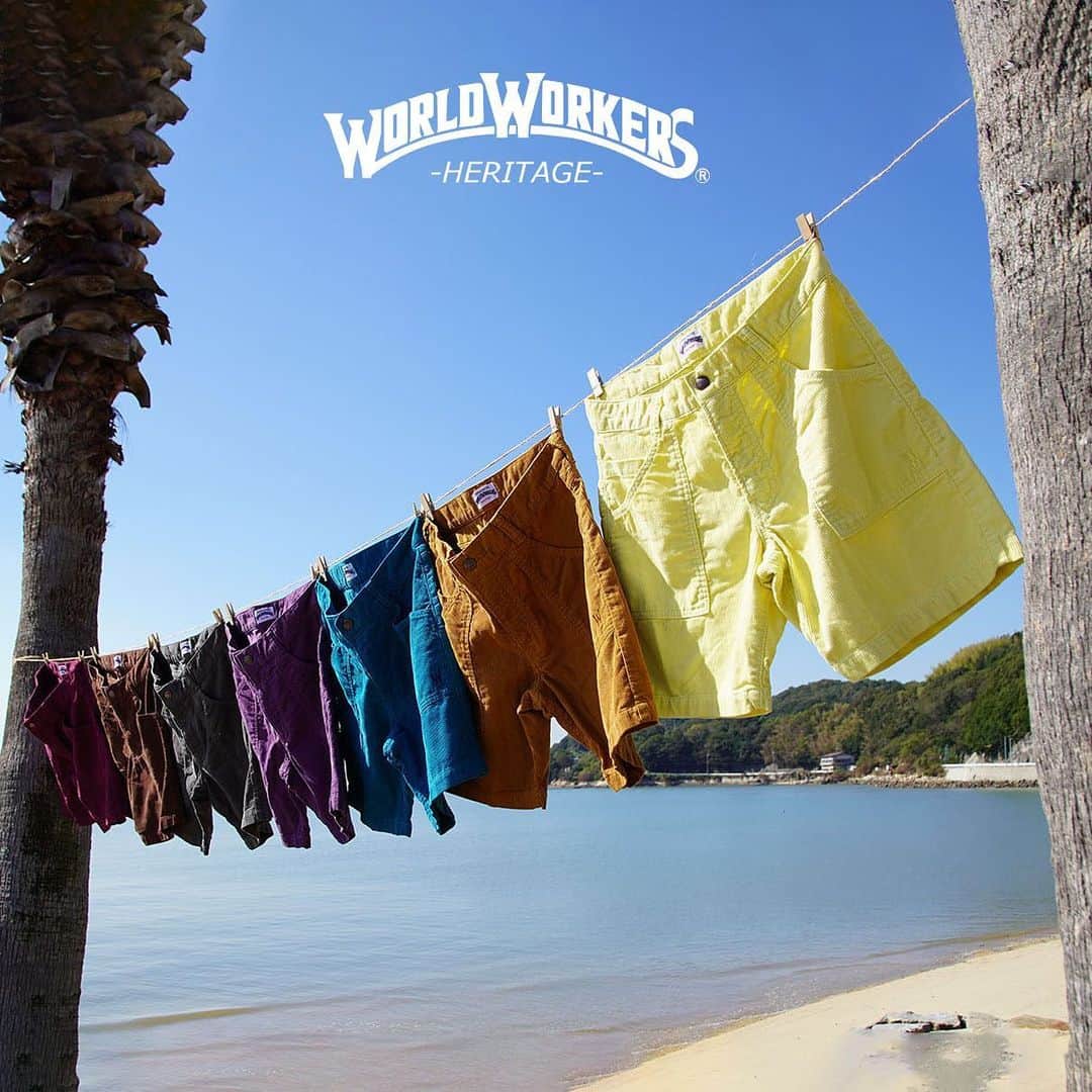 のインスタグラム：「World Workers Beach Corduroy Shorts  快適な穿き心地のサマーコーデュロイを採用しております。 好評販売中です。  matsu  @bigjohnjeans  @bigjohnshop  @bigjohntokyo  @bigjohnosaka  #bigjohn #bigjohnjeans #ビッグジョン #okayama #kurashiki #kojima #ジーンズ #デニム #denim #fashion #ootd #jeans #love #madeinjapan #mods  #japan  #model #ストレッチ #アメカジ  #ニットキャップ  #穿き心地と美しさを兼ね備えるデニム #伝統 #革新#育てる#ワールドワーカーズ #サマーコーズ  #穿き心地 #アメカジ男子」