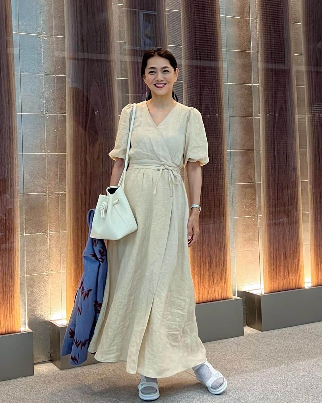 青山有紀さんコラボ /BOUTIQUE TOKYO DRESS リネンワンピース 【公式通販】