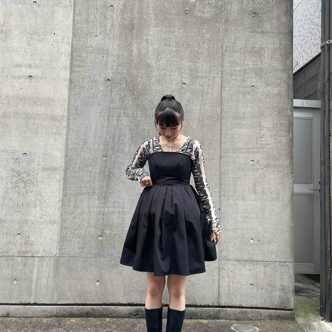 庄司芽生さんのインスタグラム写真 - (庄司芽生Instagram)「HAENGNAEのお洋服を身に纏うとなんだか少し いつもの自分よりも強い心で でもどこか優しい気持ちで 自信を持って居られる気がします❤︎お気に入りのミニドレス👼🏻❤︎ #めいの服」6月19日 20時48分 - mei_tokyogirlsstyle