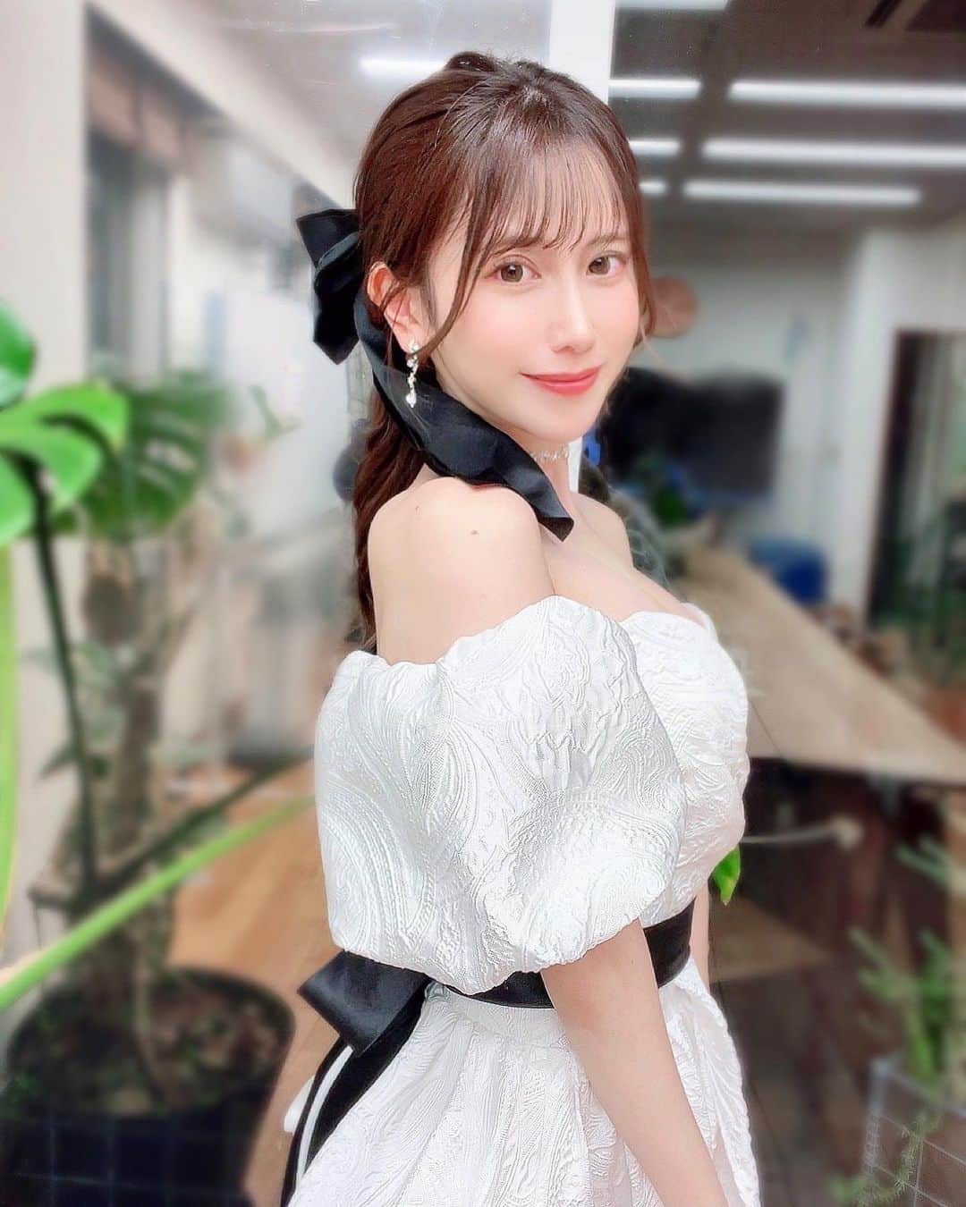 名取くるみのインスタグラム：「可愛いドレス👗🫧」