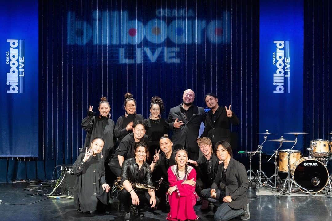 TiAのインスタグラム：「Billboard Live Osaka.  TiA "Sing Gospel" - feat. Soul Bird Choir -   2023.06.14 @billboardlive_osaka」