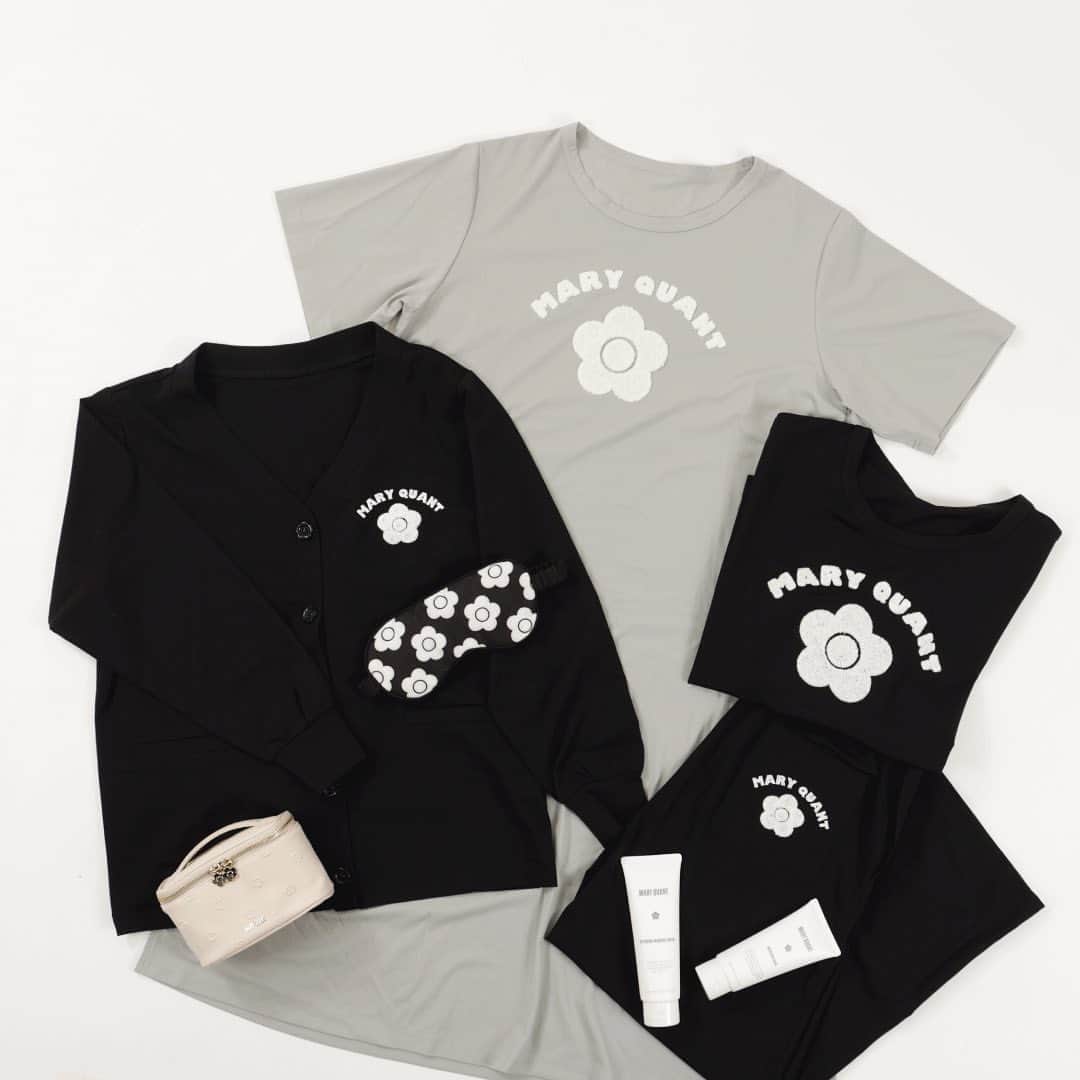 MARY QUANT officialのインスタグラム：「- オンラインショップ限定！ HOME COLLECTION に 長袖カーディガンが仲間入り！！ - 画像左 #サガラエンブロデイジーロゴカーディガン さらりとした着心地の触れるとヒンヤリする 接触冷感素材のカーディガン - デイジーを効かせた おうち時間を彩る ほかルームウエアも発売中！ プロフィールのURLからぜひCHECKを！ - #MARYQUANT #2023SUMMER #NEWITEMS #FASHION - #マリークヮント #ルームウェア #接触冷感素材 #カーディガン」