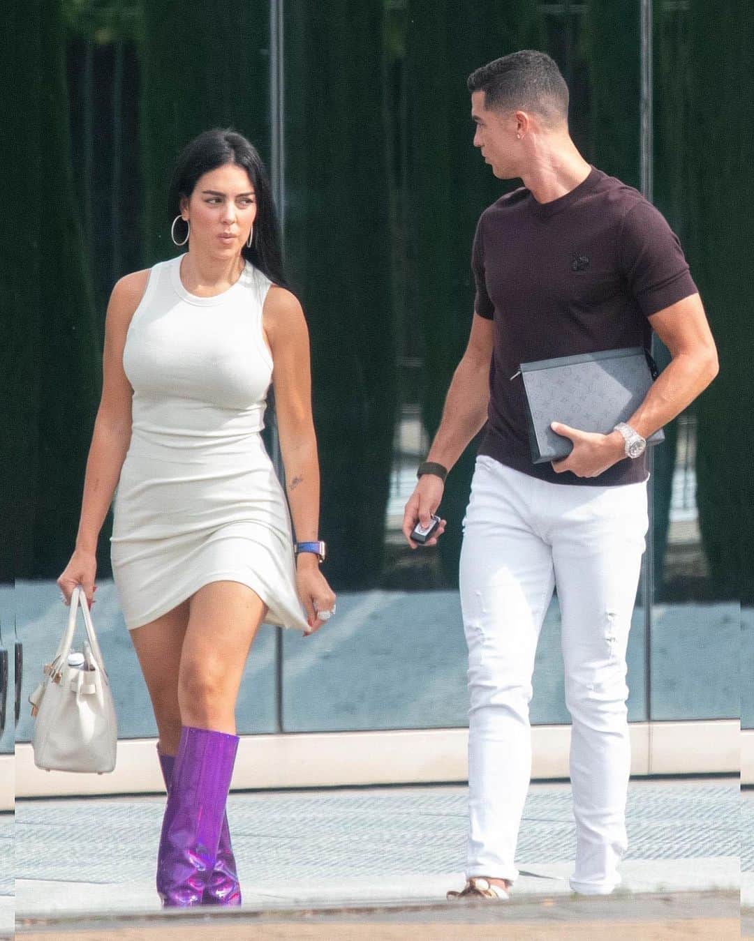 Just Jaredさんのインスタグラム写真 - (Just JaredInstagram)「Cristiano Ronaldo was seen out with Georgina Rodriguez just a few hours before the Euro 2024 qualifying game over the weekend #CristianoRonaldo #GeorginaRodriguez Photos: Backgrid」6月19日 15時24分 - justjared
