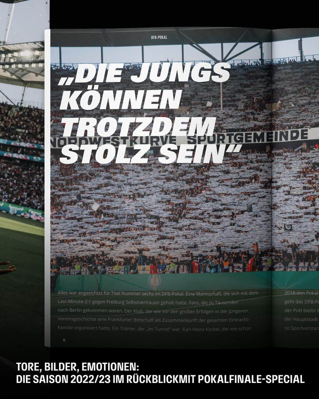 アイントラハト・フランクフルトさんのインスタグラム写真 - (アイントラハト・フランクフルトInstagram)「2022/23 im Rückblick! 🔚✨  Jetzt in der neuen Ausgabe „Eintracht vom Main“. Link in der Story.  • • #SGE #Eintracht #Frankfurt #EintrachtFrankfurt」6月19日 15時36分 - eintrachtfrankfurt