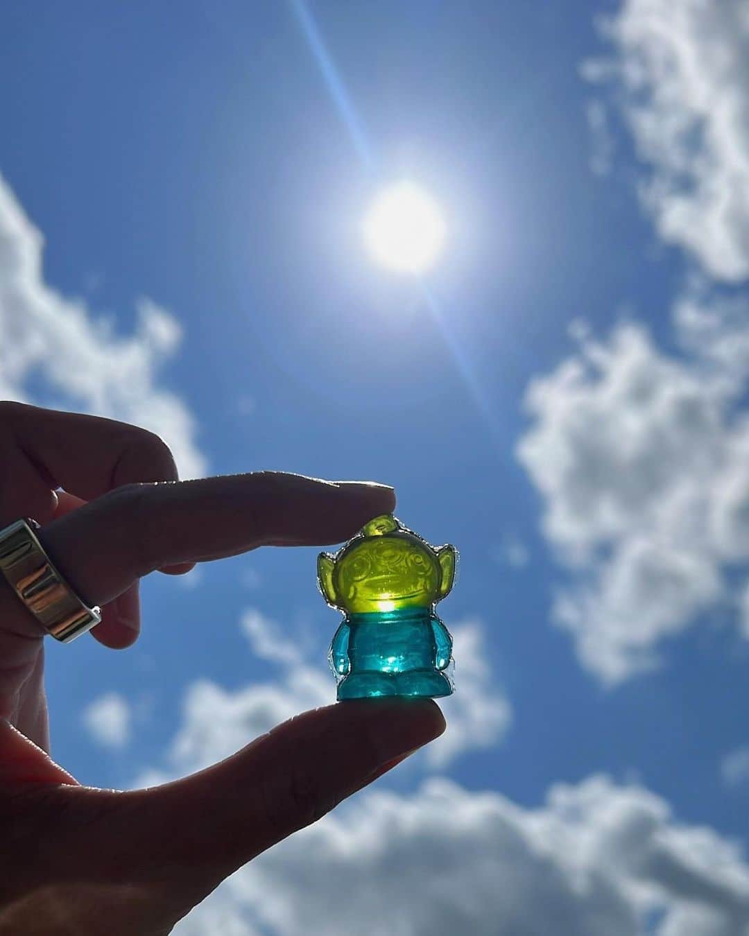 西原有紀のインスタグラム：「𝚂𝚄𝙽 & 𝙻𝙸𝚃𝚃𝙻𝙴 𝙶𝚁𝙴𝙴𝙽 𝙼𝙰𝙽☀️💚  ✴︎ ✴︎ ✴︎  𝚂𝙾𝙼𝙴𝙳𝙰𝚈 𝙸𝚆𝙰𝚃𝙴」