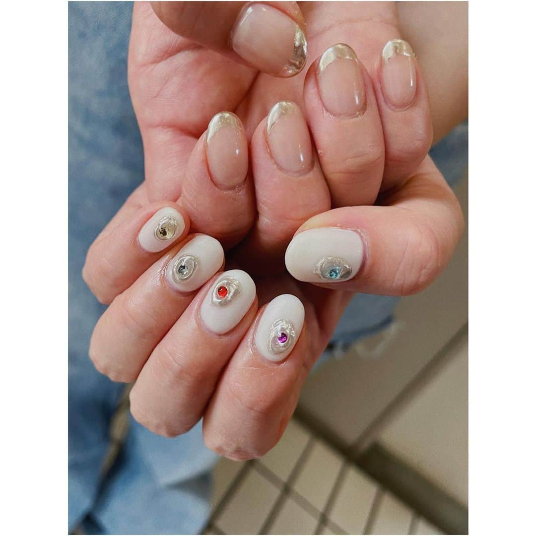 小口桃子さんのインスタグラム写真 - (小口桃子Instagram)「💘💘💘 ⁡ ⁡ @uju.nail.room  @risa.ujunail」6月19日 17時23分 - momoko_oguchi