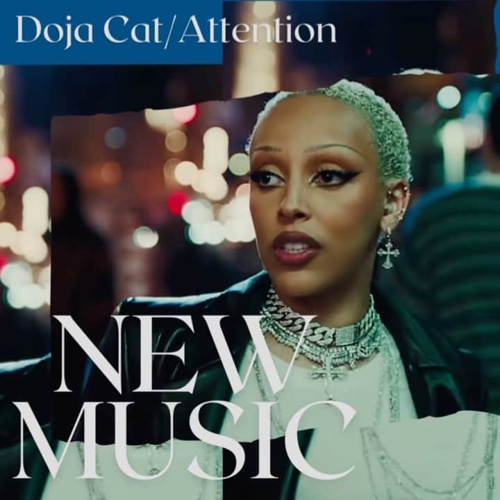 ソニー・ミュージック洋楽のインスタグラム：「ドージャ・キャットが1年ぶりの新曲をリリース🐾✨ ⁡ 「Say So」や「Kiss Me More」など 数々のヒット曲を持ち その個性的なファッションや行動が 常にメディアの注目を集めている 新世代アーティスト ドージャ・キャット🐈‍⬛ ⁡ 最近はイメージも一新していたドージャが 1年ぶりとなる新曲「ATTENTION」をリリース🩸 ⁡ ドージャのラップスキルを堪能できる1曲👊 過激でセクシーすきるミュージックビデオも含めて タイトルどおり注目せずにはいられない 内容になっています🫶🫣 ⁡ 今後のドージャから どんな楽曲やクリエイティブが飛び出してくるか 楽しみですね～🎀 ⁡ #dojacat #ドージャキャット #newmusic #instamusic #洋楽 #洋楽好きな人と繋がりたい #musicvideo #sayso #kissmemore」