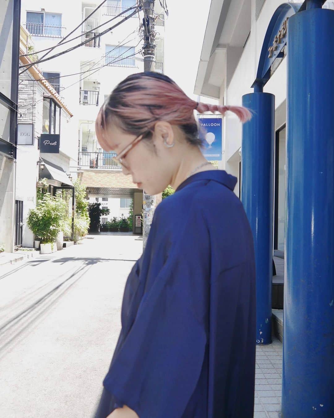 MIDWEST TOKYO WOMENのインスタグラム：「@blanc_official cat eye sungrass ^..^ ੭ ⸒⸒⸒⸒ B0022-03」