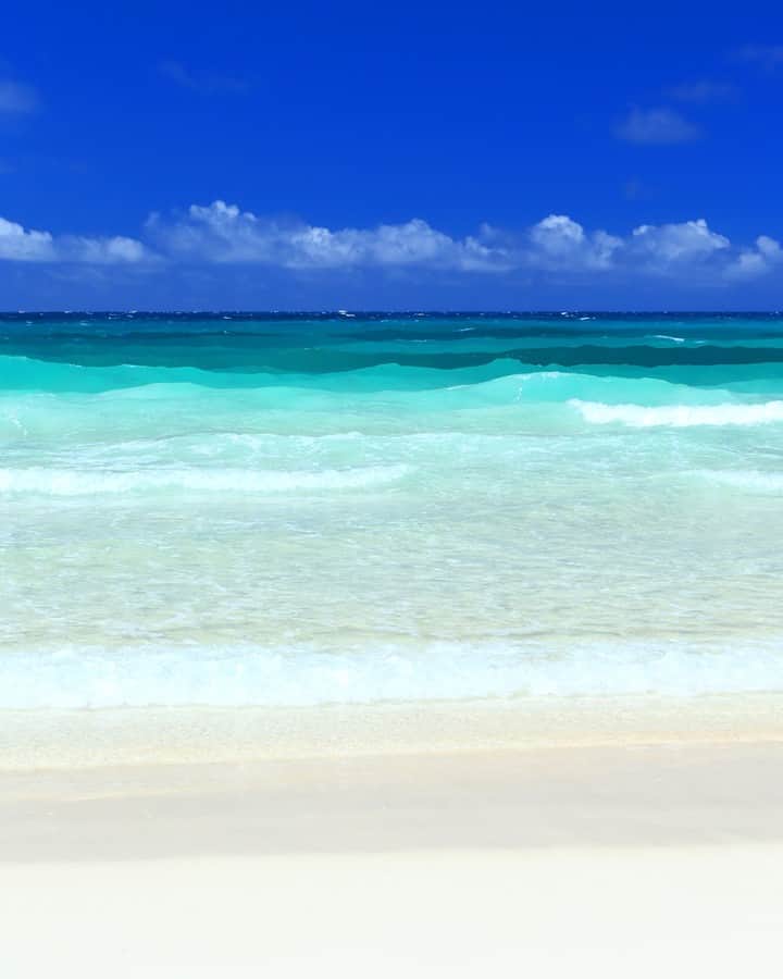 はるさーさんのインスタグラム写真 - (はるさーInstagram)「真夏の渡口の浜です。 ミルキーな波が綺麗でした。  宮古島での撮影を受け付けています。 詳細やご質問等はInstagramのDMでお気軽にお問い合わせください。 ストーリーのハイライトに各ツアーのサンプル画像を載せてあります。  ◆ガイド＆撮影コース 　宮古島ビギナーにおすすめ 　もちろんリピーターさんも歓迎 　10時30分～15時00分頃 　1名様　15,000円  ◆一緒に撮影コース 　写真撮影が好きな人におすすめ 　10時30分～15時00分頃 　1名様　15,000円  ◆星空撮影コース 　1晩1組様（新月前後は2組様）限定 　1組1時間半程度 　1名様　12,000円  #沖縄 #沖縄離島 #伊良部島 #渡口の浜 #浅瀬 #波打ち際 #青空 #宮古島カメラマン #また見たい #宮古島旅行 #宮古島好きな人と繋がりたい #宮古島フォトツアー #専属カメラマン #おいでよ宮古島 #ミルキー #ミルキーブルー #真夏 #夏色 #宮古島ガイド #宮古島プライベートツアー #エメラルドグリーン #エメラルドブルー」6月19日 18時40分 - harusa0222
