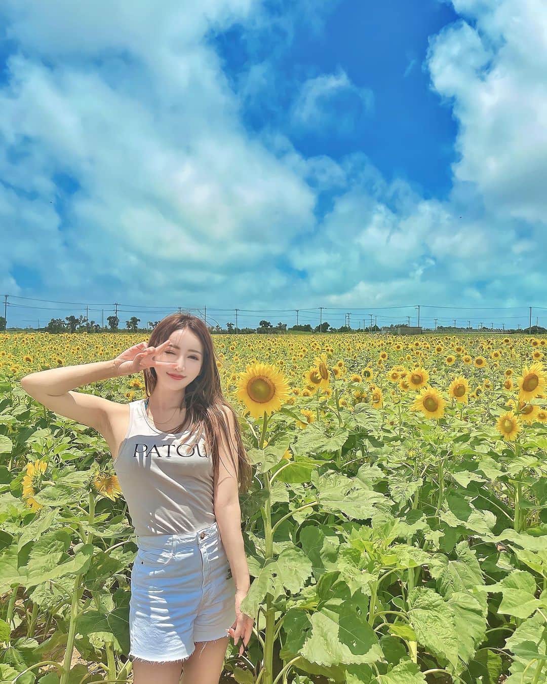 のインスタグラム：「夏のにおいがした👒」
