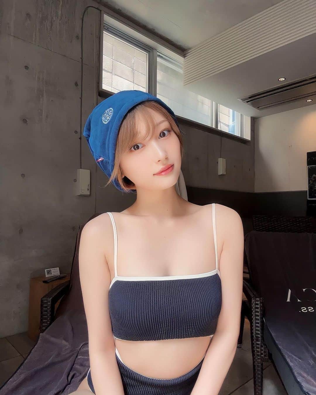のインスタグラム：「. @the.class_sauna 行ってきたよ🧖🏻‍♀️🩵  お部屋に入った瞬間旅行気分にさせてくれる、 とてもリラックスのできる空間でした✨✨  最高に整った♨️❤️‍🔥  #サウナ」