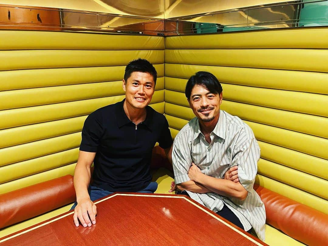 鈴木啓太のインスタグラム：「エイジ⚽️  Respect‼️」