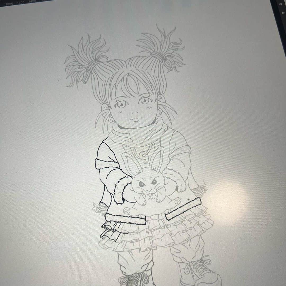 浅香圭（コラゾン）のインスタグラム：「描いてますよw  #graffiti #らくがき#art#flowers  #イラスト#お弁当 #マンガ#アート #漫画#イケメン#芸能#angel #パン#suzuri#Tシャツ#imac #japan#ラーメン #おかず#うどん #イベント#tshirts #グッズ#ipad#花 #ヘアスタイル #artwork#サイン入り #webtoon#manga」