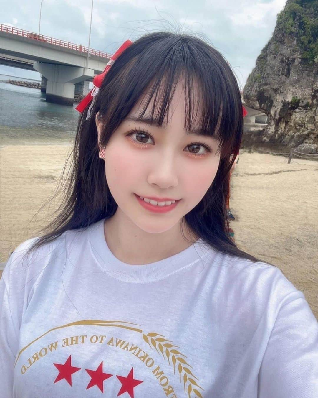 雨宮鈴奈さんのインスタグラム写真 - (雨宮鈴奈Instagram)「沖縄🌺🌴2023.6.16〜6.18  最高の3日間でしたჱ̒⸝⸝•̀֊•́⸝⸝)‪   #沖縄 #アイドル #大阪 #jk  #シンセカ」6月19日 22時42分 - amemiya_suzuna