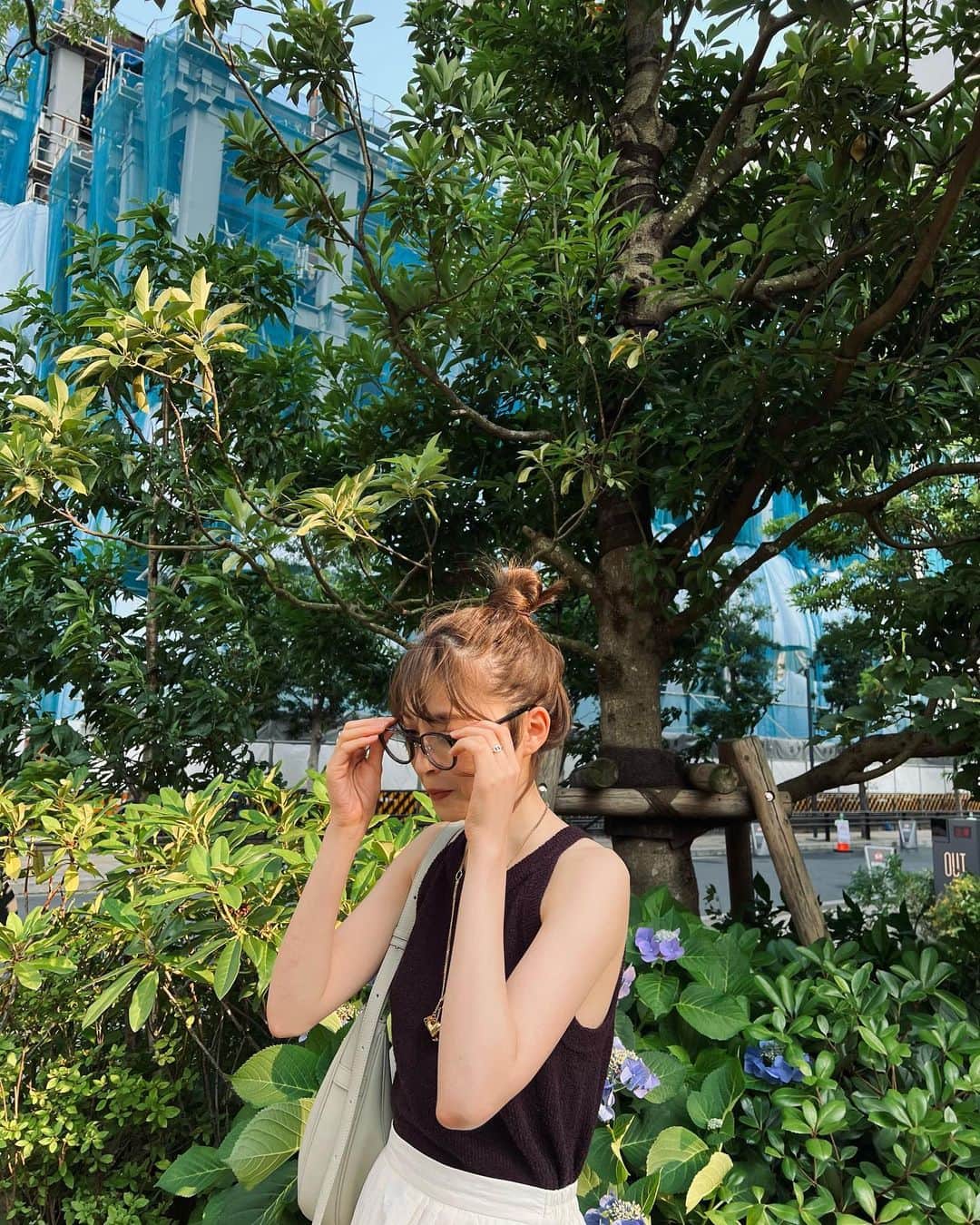 上西星来さんのインスタグラム写真 - (上西星来Instagram)「私服💫  tops @emmi.jp  skirt @akte_official  sandal @zara  blouson @redyazel   ななちゃんがいっぱい撮ってくれた🫶🏻 thank you📸♡ @nanagirl7」6月19日 22時47分 - seira_jonishi_tpd