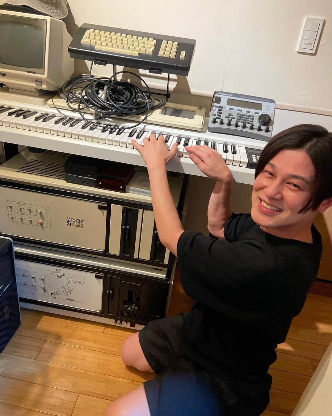 DE DE MOUSEのインスタグラム：「Art of noiseのサイン入りフェアライトやばすぎる！！！！！！！！」