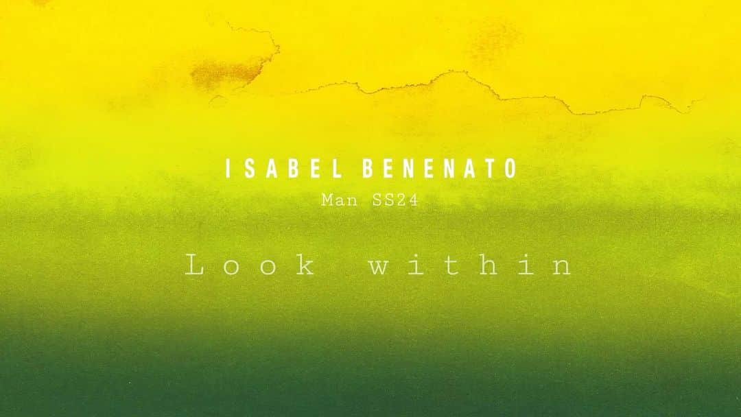 イザベルベネナートのインスタグラム：「Isabel Benenato  Man SS//24  Milano  Paris  New York」