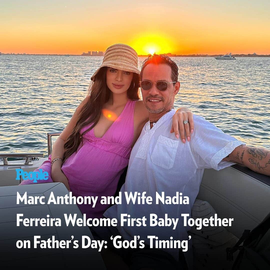 People Magazineさんのインスタグラム写真 - (People MagazineInstagram)「Marc Anthony is officially a father of seven! ❤️ The singer welcomed his first baby with wife Nadia Ferreira, the couple confirmed on Sunday. Get all the details at the link in our bio. | #Regram @nadiaferreira, @marcanthony」6月20日 0時16分 - people