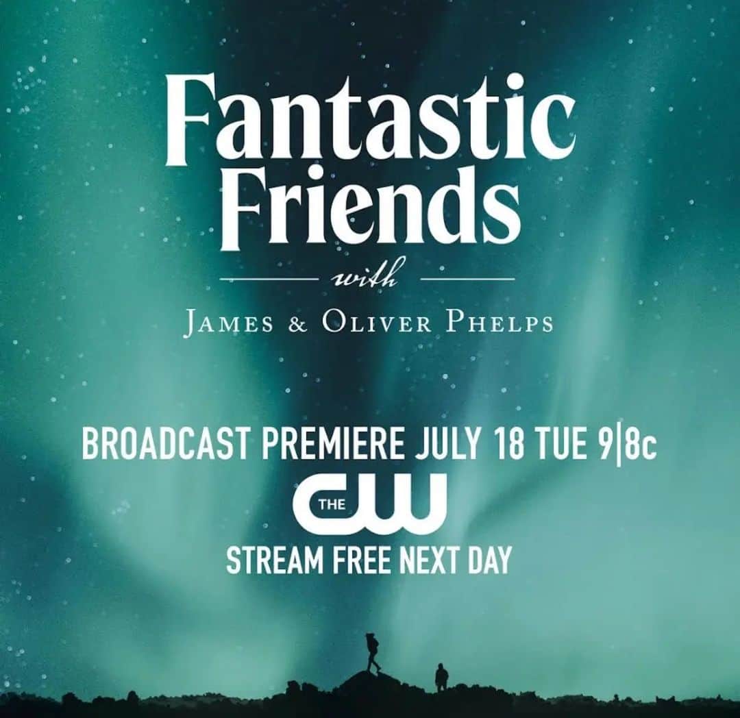 ジェームズ・フェルプスのインスタグラム：「USA friends, you asked for it so... We are very excited to announce Fantastic Friends will be coming to @thecw this summer! Premiere July 18th 9/8c  🇺🇸🧳🛫 #FantasticFriends #usa #thecw」