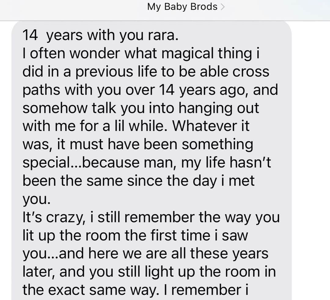 Cara Van Brocklinさんのインスタグラム写真 - (Cara Van BrocklinInstagram)「Today marks 14 years married to this fine man right here! I always hate trying to put into words my feelings and love for @brodyvan23 because it never even comes close to how I actually feel, and to how Brody can describe it haha. He sent me a text this morning that had me in tears on the stair stepper at the gym 🤣 (go to the end of this post to read it). I crush harder and harder on him every single day, and I can’t wait for a lifetime of that! You are my favorite person in the entire world, and I am so lucky to wake up to your smiling face every day! I love you sweets🫶🏻」6月20日 1時07分 - caraloren