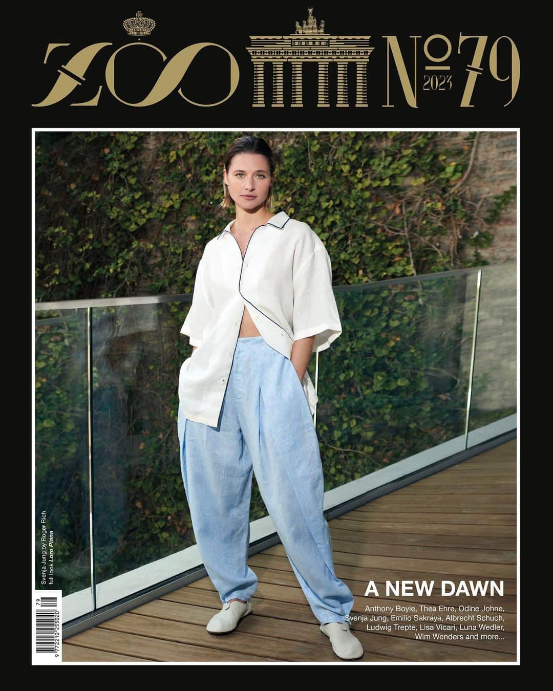 ZOO Magazineさんのインスタグラム写真 - (ZOO MagazineInstagram)「ZOO MAGAZINE ISSUE #79: A NEW DAWN   Svenja Jung by Roger Rich  Shot and interviewed exclusively for ZOO Magazine – 20 YEARS   Svenja wears:  shirt, trousers and shoes Loro Piana @loropiana   “When I first started acting, I was completely consumed by it. I was absolutely obsessed. But when you want something too much, it can sometimes backfire. My dad always says this thing in German, “Nach fest kommt ab.” When you want something too much, it will eventually break. That’s how my acting journey started. I had this burning desire for it, you know? But I realized it’s also important to have a cool, laid-back vibe, to go with the flow and give yourself room to breathe. That’s when I decided to study European Media Science. It brought a new plan and a fresh influence into my life, and it helped me relax more. I could go for auditions, but if things didn’t work out, I had my studies to fall back on. I could still explore the world behind the camera and do other things. It allowed me to let go a bit more and embrace acting in a whole new way.”  Photographer: Roger Rich @roger_rich_photographer Talent: Svenja Jung @svenja.jung  Stylist: Camille Franke @camille.franke Hair and Makeup: Yael Neander @ya_to_the_el Interviewer: Eliya Weinstein @eliya.wg  Photographer’s Assistant: Michael Petersohn @michael_petersohn  Stylist’s Assistants: Gina Misselhorn and Lotte Hornung @lottehornung Location: Wilmina Hotel @wilmina  #ZOO79 #ZooMagazine #SandorLubbe #fashion #photography #fashionphotography #cinema #Berlin #Wilmina #LoroPiana #RogerRich #SvenjaJung #anewdawn #20YEARSZOOMAGAZINE」6月20日 1時44分 - zoomagazine