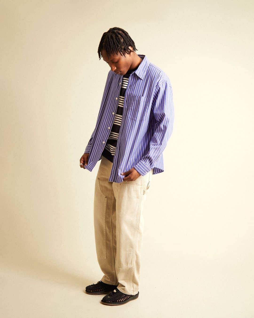 ガーブストアのインスタグラム：「Versatile shirting is a must for every summer wardrobe, and few do it better than mfpen... ⁠ Not many sizes left, act fast!」