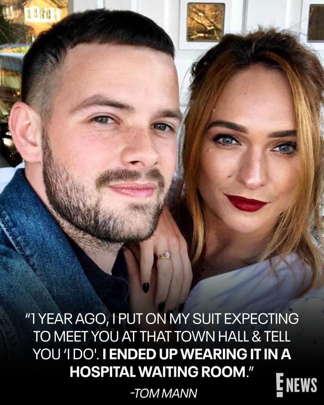 E! Onlineさんのインスタグラム写真 - (E! OnlineInstagram)「#XFactor alum Tom Mann is honoring his late fiancée one year after she died on their wedding day. 💔 Link in bio for his emotional tribute. (📷: Instagram)」6月20日 2時01分 - enews