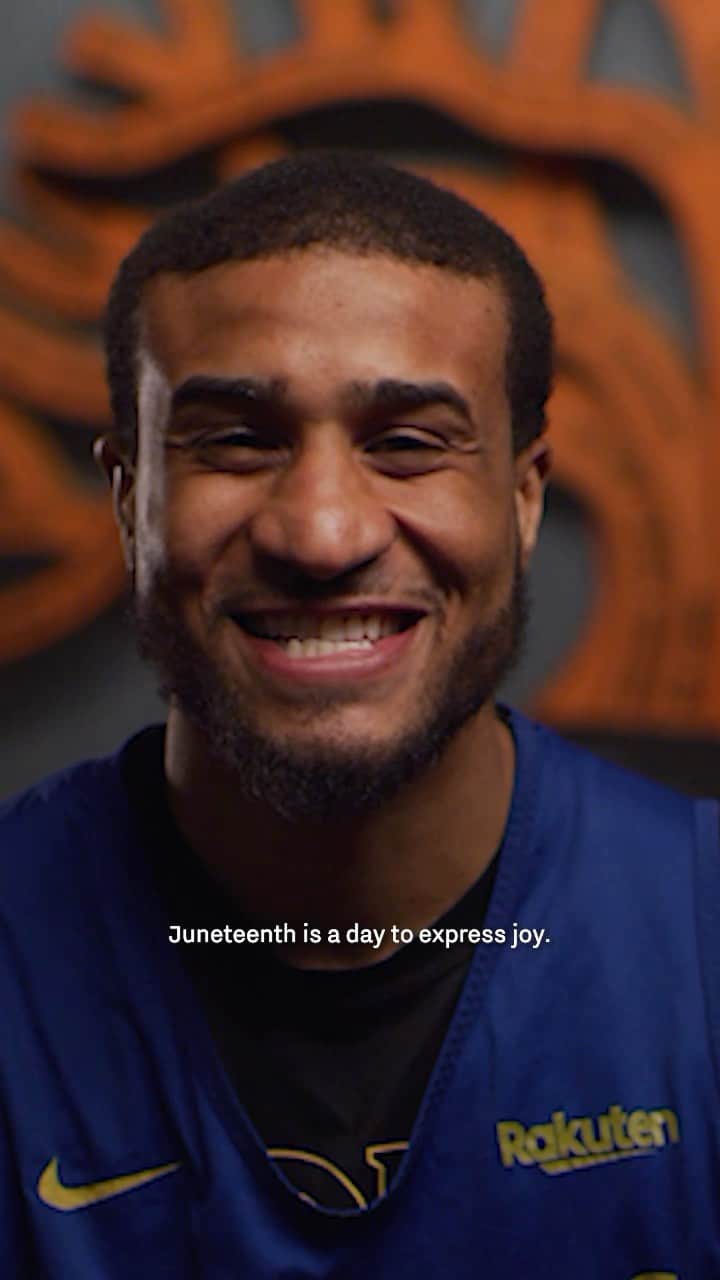 ゴールデンステート・ウォリアーズのインスタグラム：「Juneteenth is a celebration of freedom.」