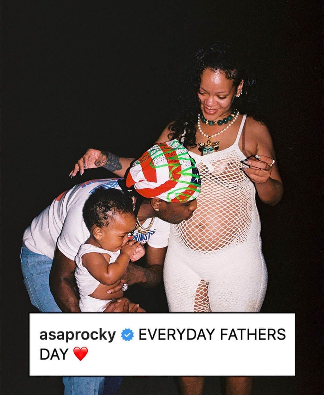 People Magazineさんのインスタグラム写真 - (People MagazineInstagram)「A$AP Rocky has a lot to be thankful for! ❤️ On Sunday, the rapper posted a series of photos featuring his son RZA and a pregnant Rihanna as they celebrated Father’s Day ahead of the arrival of their second child. More on this story at the link in our bio. | #Regram @asaprocky」6月20日 3時16分 - people