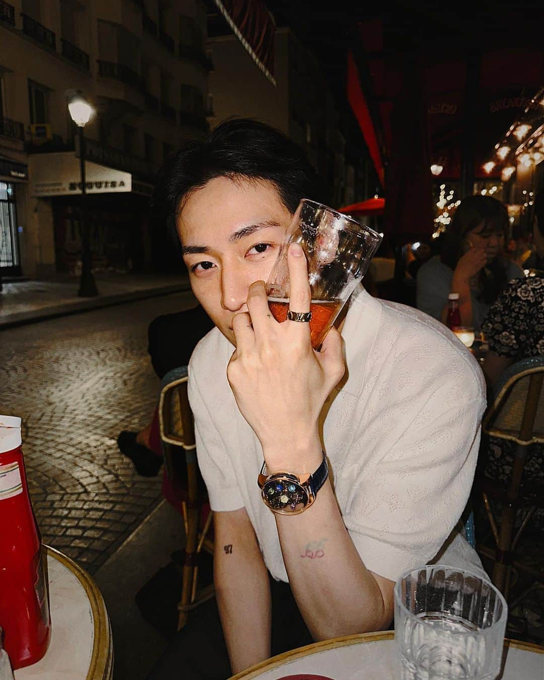 BamBam のインスタグラム：「✨🇫🇷」